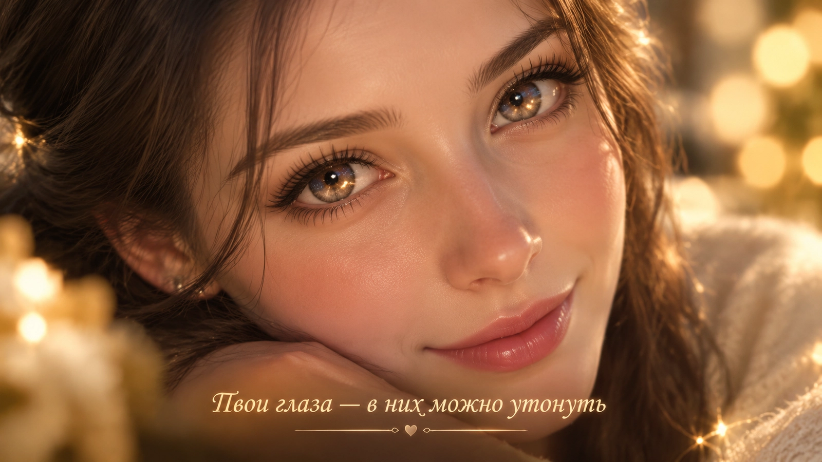 комплимент глазам девушки