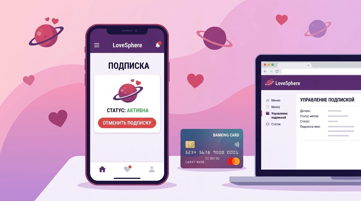 отменить платную подписку Лавпланет